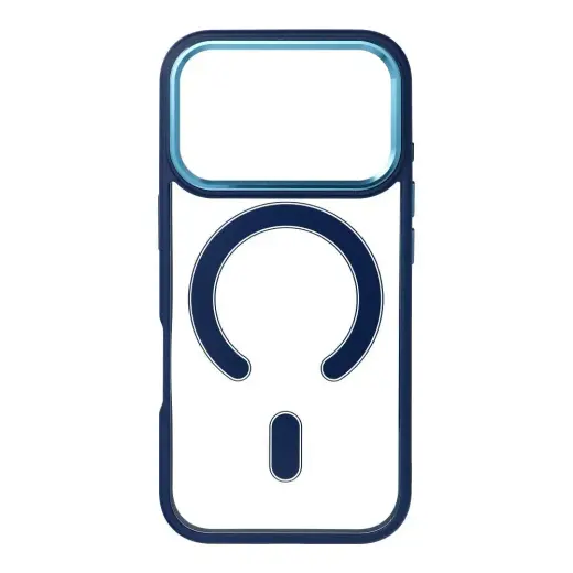 Color Edge Mag telefoni ümbris MagSafe toega iPhone 17 Pro sinine