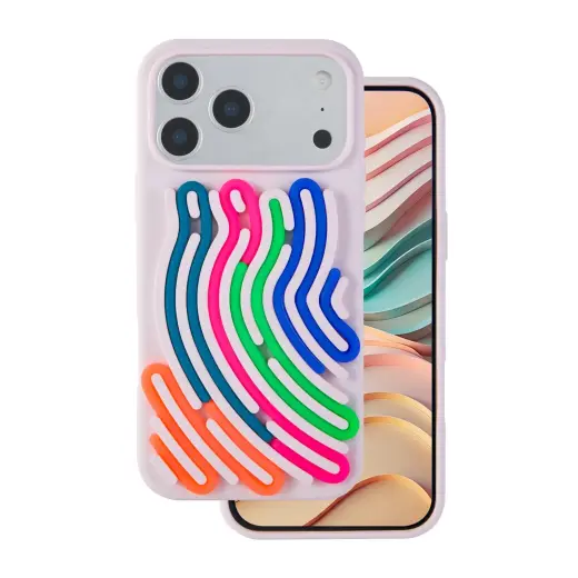 DIY Snake maciņš telefonam iPhone 17 Pro rozā