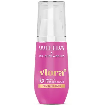 Weleda Vlora+ Velvet Protection Oil - Ochranná olejová péče pro intimní oblast 30ml