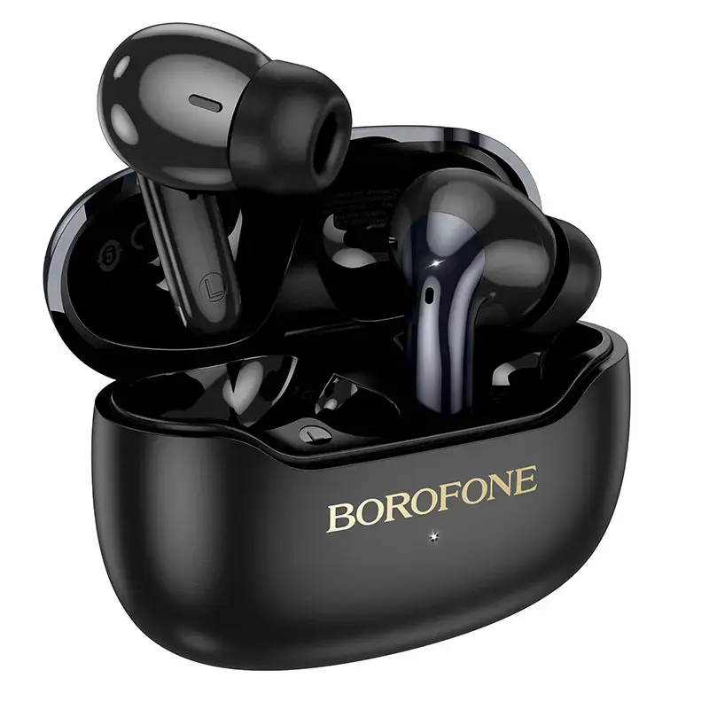 Borofone TWS Bluetooth Earphones FQ1 Plus Shine ANC+ENC black