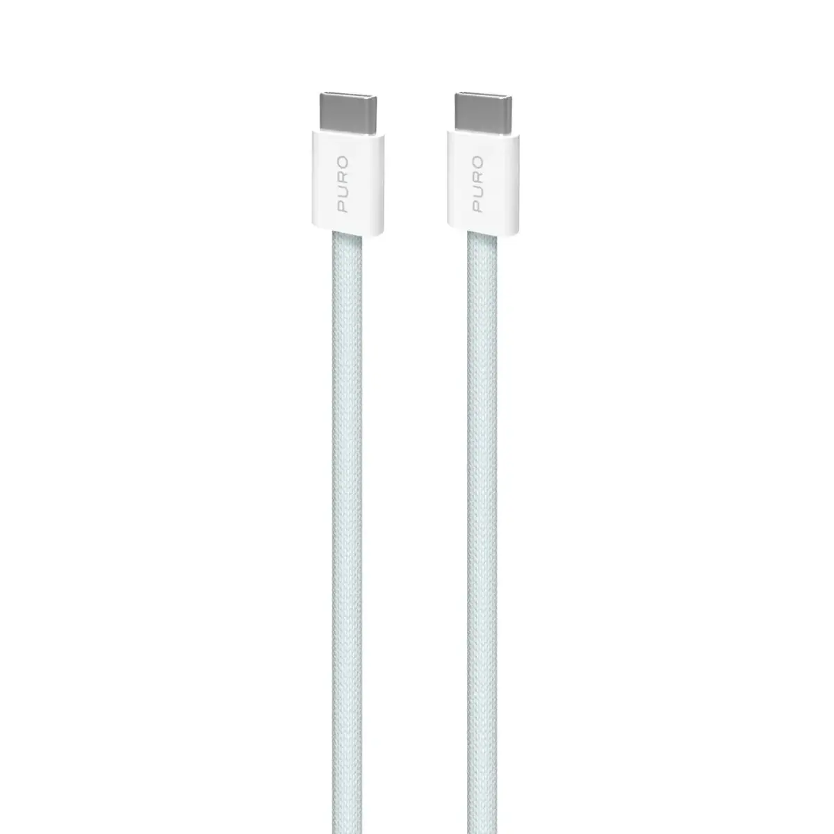 Puro Fabrik datu pārraides un uzlādes vads | USB-C uz USB-C | 60W | 1.5m | zils