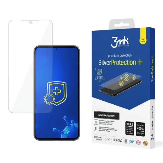 3mk SilverProtection+ aizsargplēve telefona ekrānam Samsung Galaxy S24+ (S926)