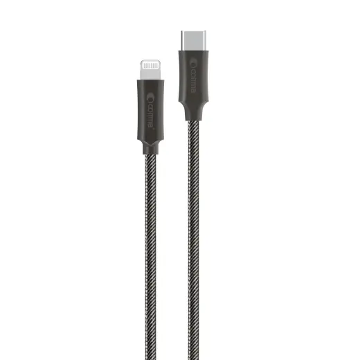 Comma Jub data transfer and charging cable | USB-C to Lightning | 15W | 1.5m | gray