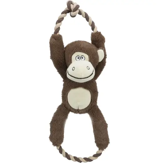 Plīša rotaļlieta : Trixie Monkey, plush|rope, 40 cm