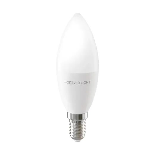 Forever Light LED Bulb E14 C37 8.5W 1000lm 6000K class E