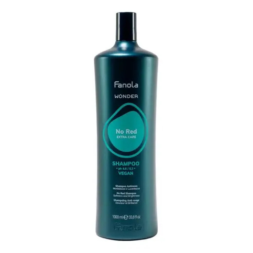 Fanola Wonder No Red Extra Care Champu Vegano 1000ml