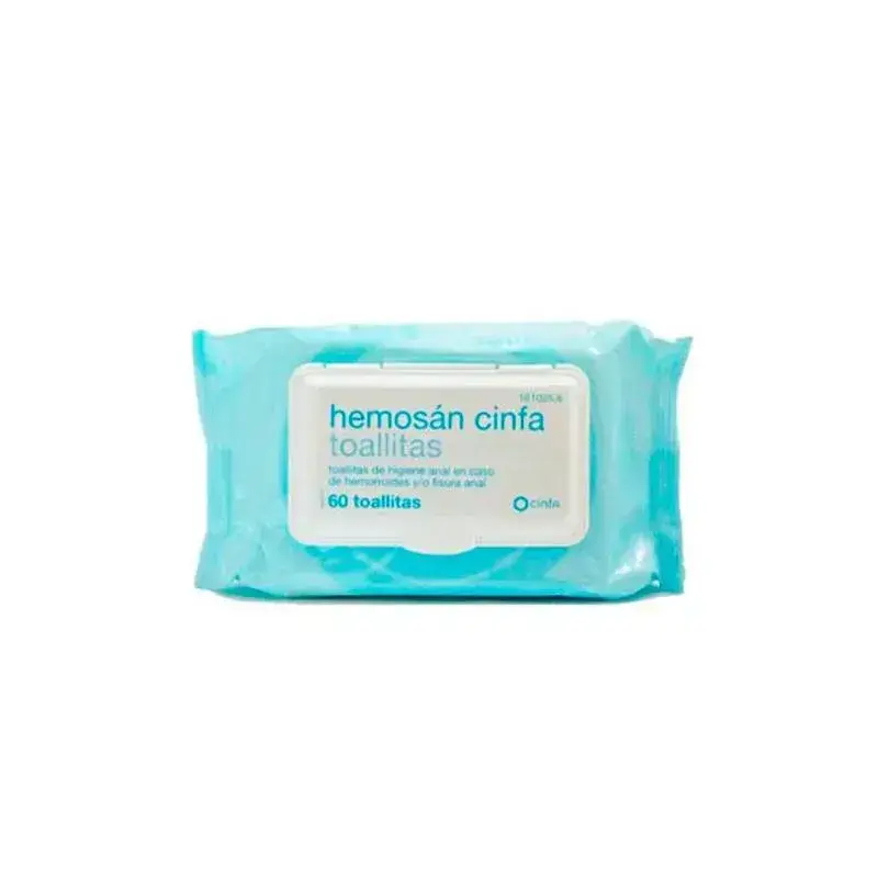 CINFA Hemosán Wipes 60 Units