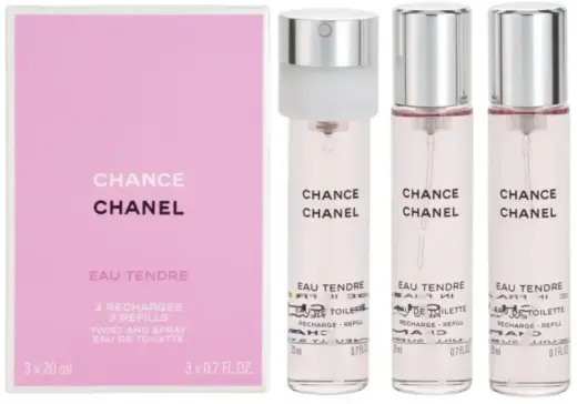 Chanel Chance Eau Tendre EDT W 3x20ml REFILL