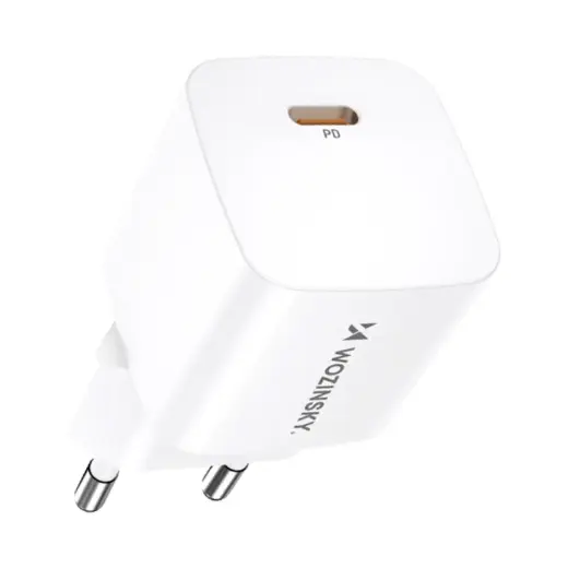 Wozinsky CMWCS tīkla lādētājs | 20W | PD | USB-C | balts