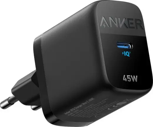 Anker 313 | 45W | melns | USB-C tīkla lādētājs
