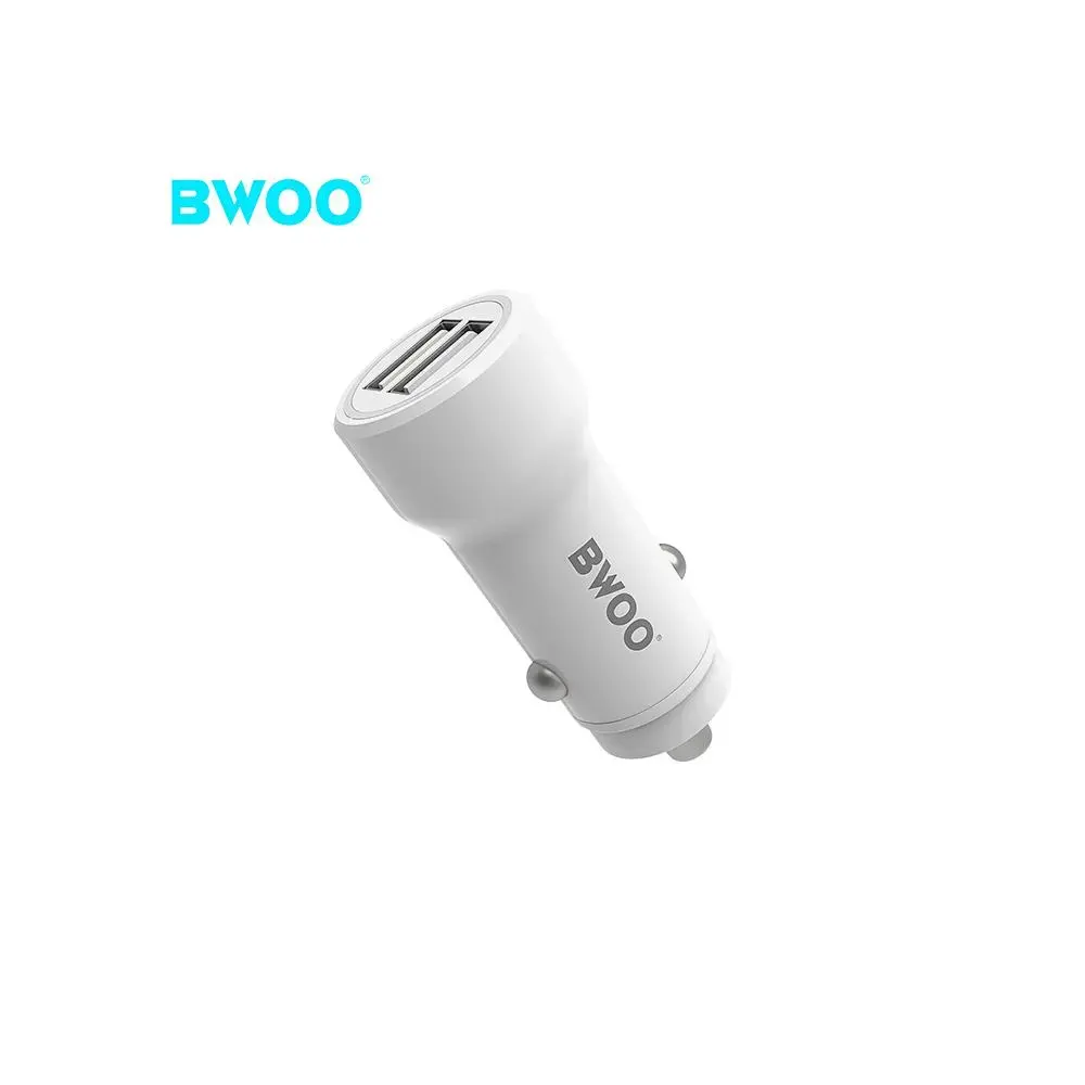 BWOO car charger CC59 2x USB 2,4A white