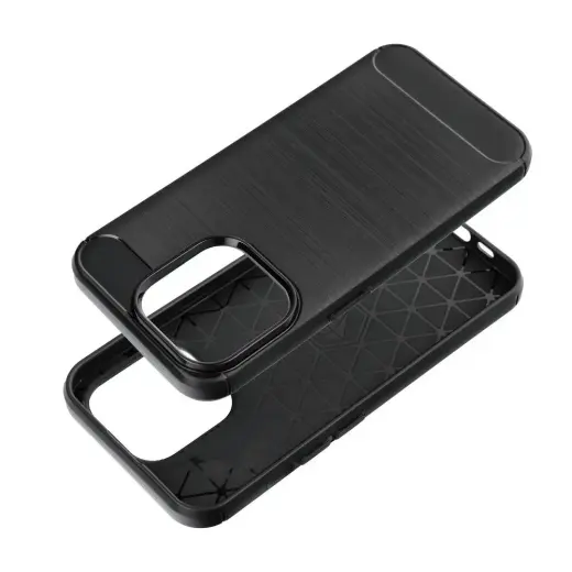Case for iPhone 15 PRO MAX Carbon 2.0 black