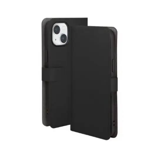 UNIQ etui book Journa iPhone 14 | 15 | 13 6,1" czarny|midnight black