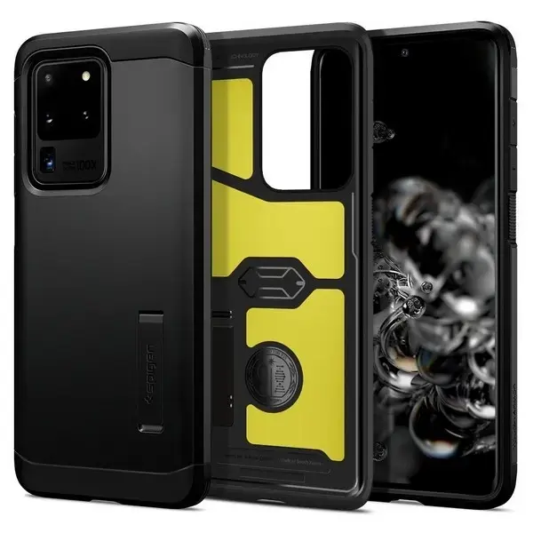 Spigen Tough Armor Samsung S20 Ultra czarny|black ACS00716