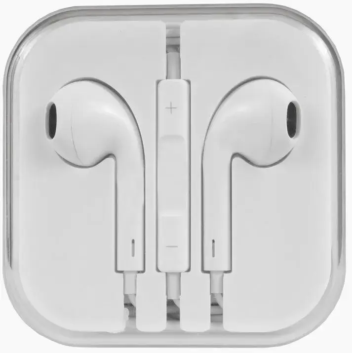 GoodBuy universālās austiņas 3,5 mm | 1m | baltas (BOX)