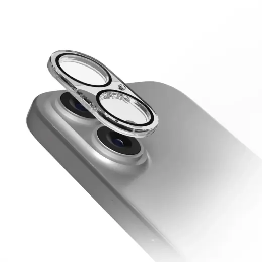 SBS Active Camera Lens D3O Tempered Glass for iPhone 16 | 16 Plus