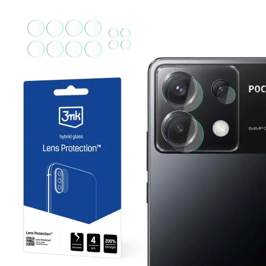 Poco X6 5G - 3mk Lens Protection™ screen protector