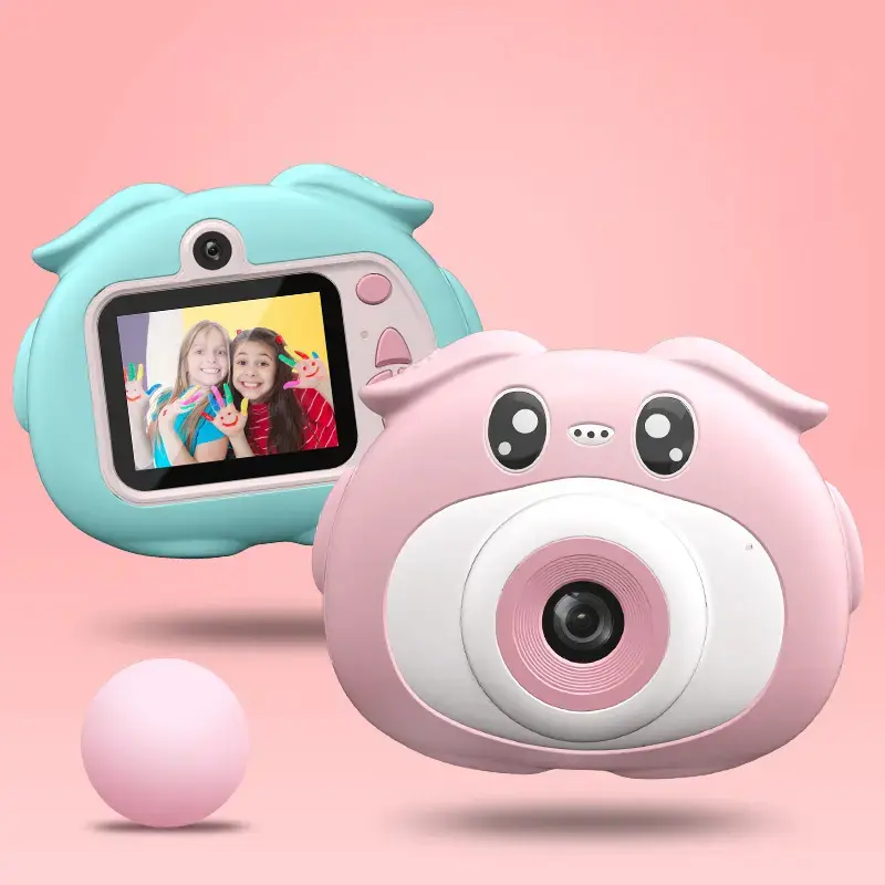 Digital camera for children CP01P 1080P pink