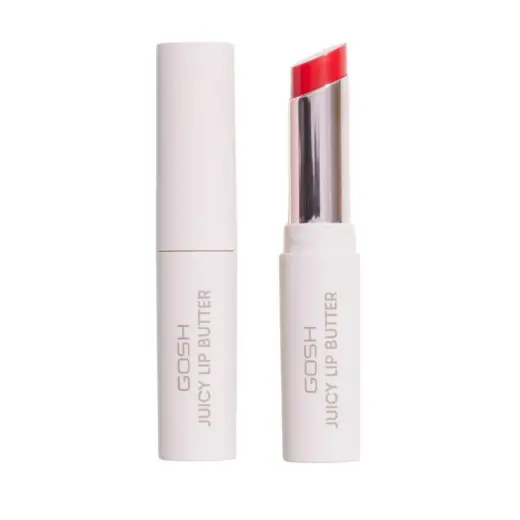 Gosh, Juicy Lip Butter, High-Pigment, Cream Lipstick, 004, Burning Heart, 2.8 g