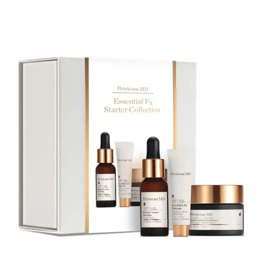 Perricone MD Essential Fx Acyl-Glutathione Starter Set Gift Set Against the Signs of Aging Lifting Eye Serum 7.5ml + Anti-Wrinkle Moisturizer 30ml Hyd