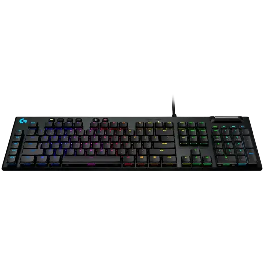 LOGITECH G815 Corded LIGHTSYNC Mechanical Gaming Keyboard - CARBON - NORDIC - CLICKY