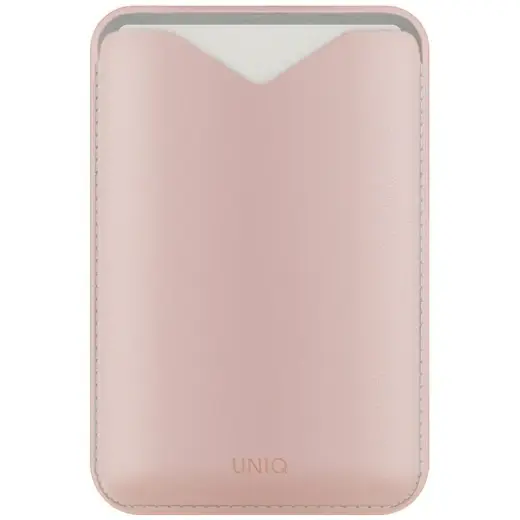 Magnetic wallet UNIQ Lyden Evo stand phone pink