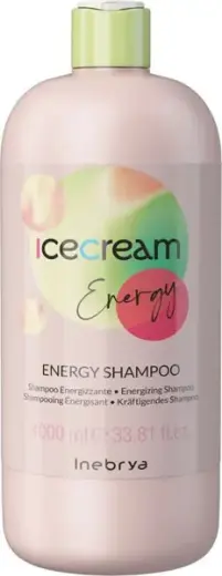 Inebrya Ice Cream Energy Shampoo Against Hair Loss - 1000ml