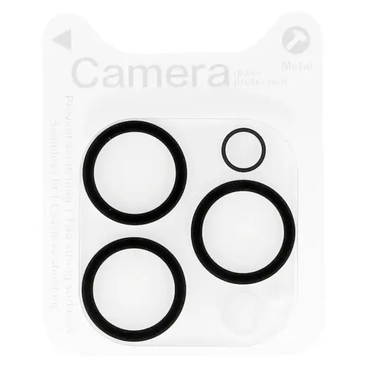 Tempered Glass HARD SILK PRINT for camera (LENS) for Iphone 16 Pro/16 Pro Max (island)