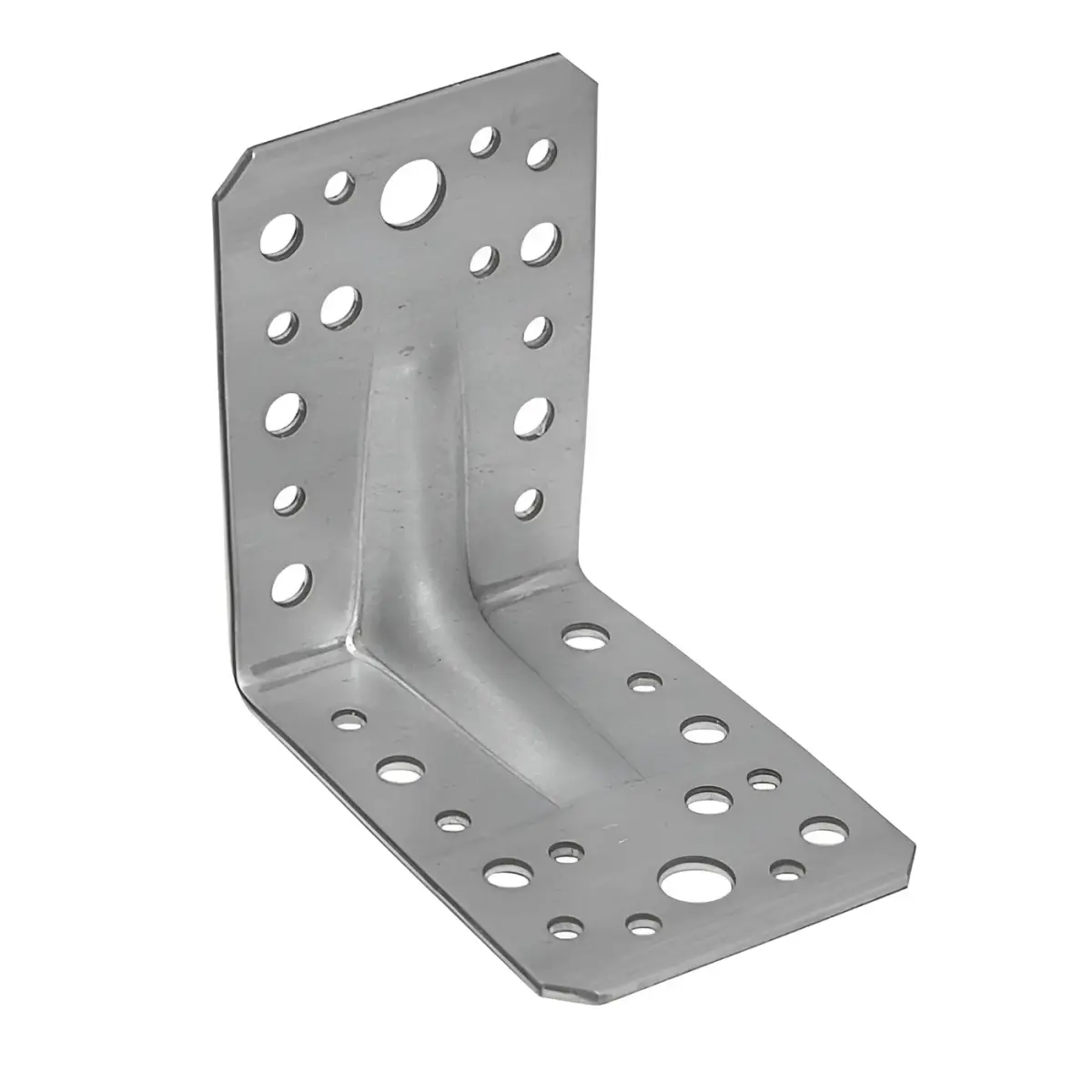 Angle bracket KP1 90x90x65x2.5mm, reinforced wide corner