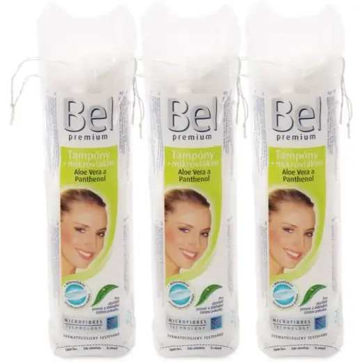 Bel Premium Cotons Démaquillants à L'aloe Vera 3x75 Pcs