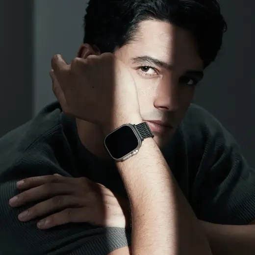 Band PITAKA Carbon Fiber Modern for Apple Watch 1|2|3|4|5|6|7|8|9|10|SE|Ultra|Ultra2 black grey Photo