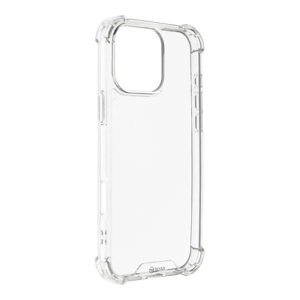 ROAR Armor maciņš telefonam iPhone 16 Pro Max caurspīdīgs