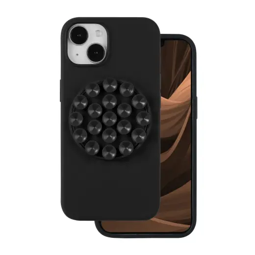 Silicone Stick maciņš telefonam iPhone 15 melns