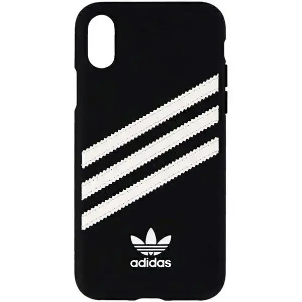 Adidas OR US Moulded Case PU iPhone XR czarno-biały|black-white 33259