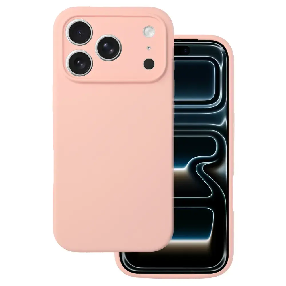 Silicone Lite Case for Iphone 17 Pro peach