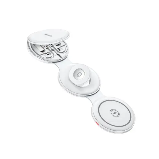 YESIDO INDUCTIVE CHARGER DS29 15W 5IN1 + ACCESSORIES SET WHITE