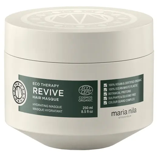 Maria Nila, Eco Therapy Revive, Cruelty Free, Hair Treatment Cream Mask, For Hydration, 250 ml