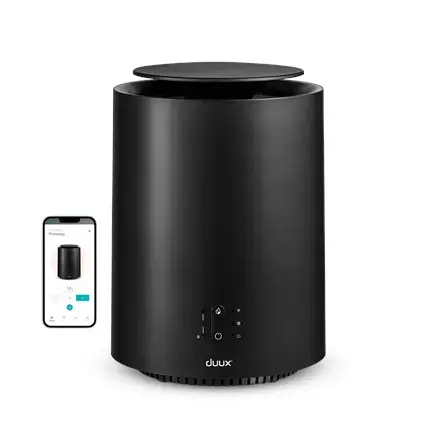 Duux Threesixty 2 Smart Fan + Heater  Fan and heater  1800 W  Suitable for rooms up to 30 m²  Matt Black 8716164989052