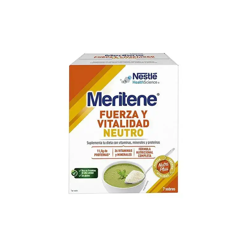 MERITENE ™ Neutral to Plate 7 Sachets