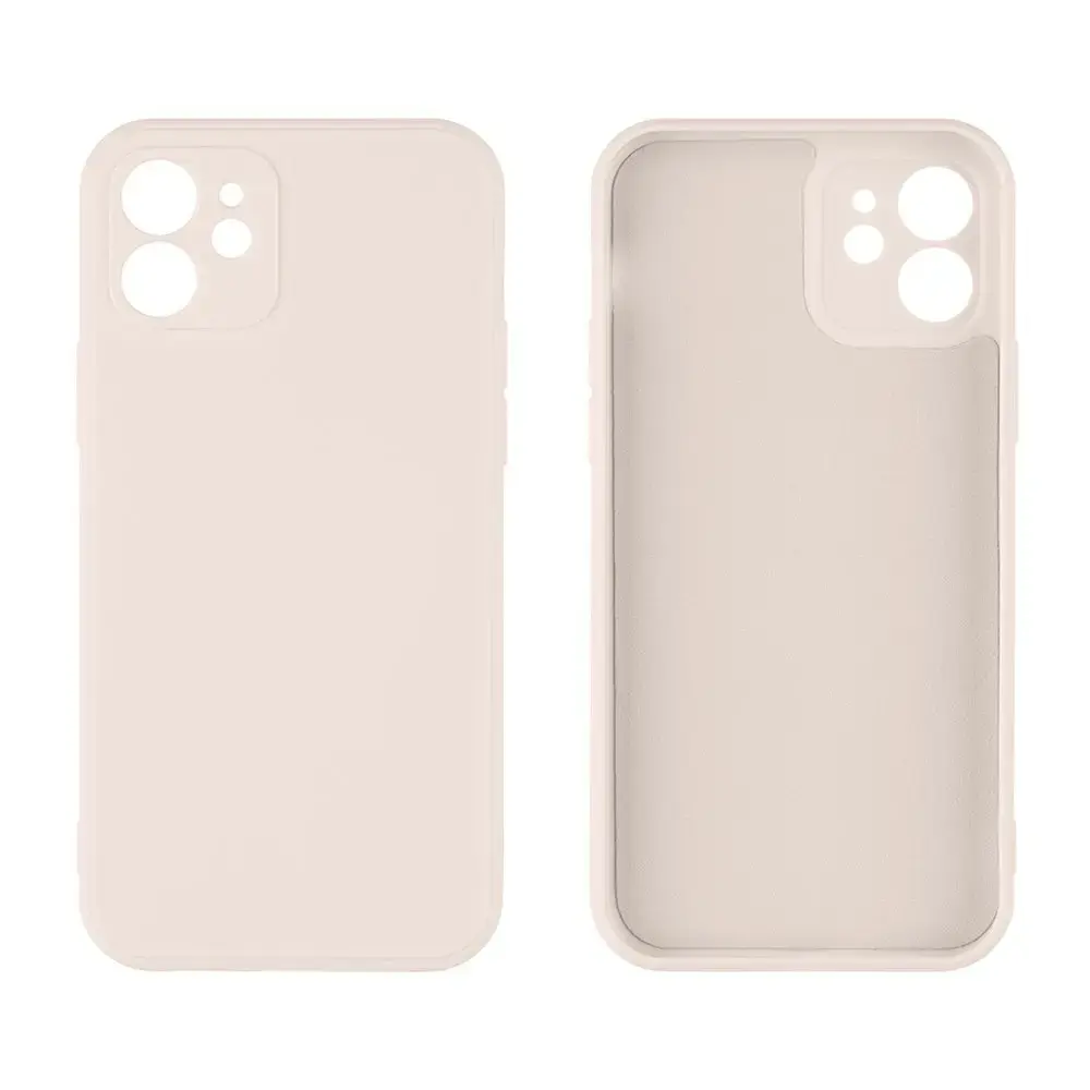 OBAL:ME Matte TPU Case for Apple iPhone 12 Beige