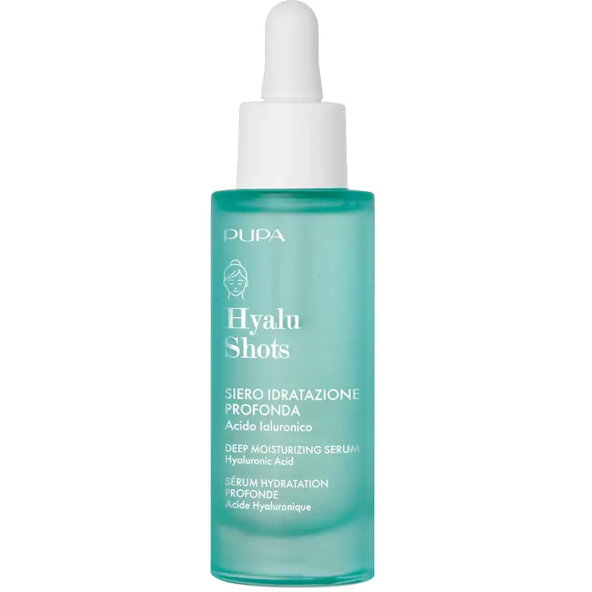Hyalu Shots Deep Moisturizing Serum by Pupa Milano for Women - 1.01 Oz Serum