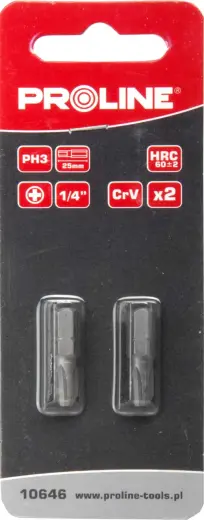 Uzgalis 1/4 25mm Proline PH3 2gab.