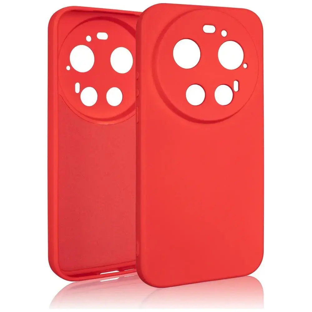 Beline Silicone Case for Xiaomi 17 Ultra, Red