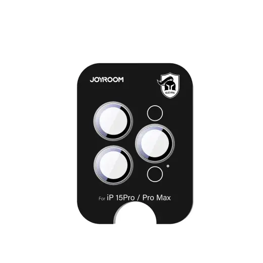 Joyroom JR-MFY0245 Glass Screen Protector for iPhone 15 Pro|15 Pro Max Lenses - Silver