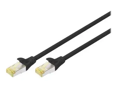 DIGITUS patch cable - 2 m - black