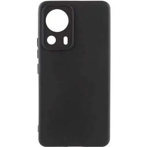 Fusion elegance fibre izturīgs silikona aizsargapvalks Xiaomi Redmi Note 12 4G melns