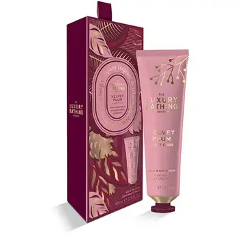 Grace Cole Velvet Plum & Soft Suede Hand Cream - Krém na ruce 100ml