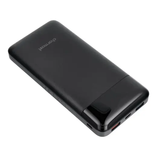 Charmast W2089 išorinė baterija (powerbank) | 20 000 mAh | 22.5W | PD | USB-A, USB-C, Lightning, Micro USB | black