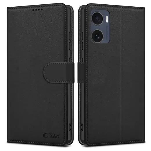 TECH-PROTECT WALLET MOTOROLA MOTO G05 | E15 MATTE BLACK