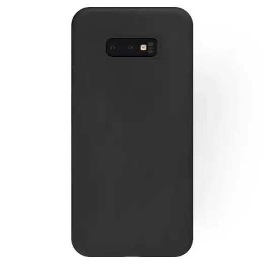 Fusion elegance fibre izturīgs silikona aizsargapvalks Samsung G970 Galaxy S10e melns